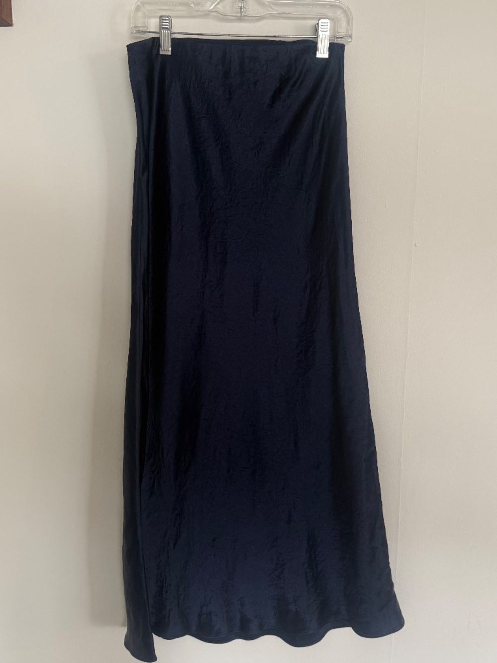 Baboon Aritzia Silk Slip Navy Skirt - Picture 4 of 5